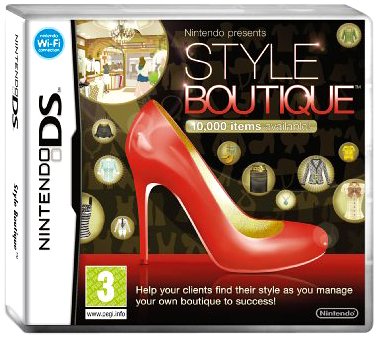 nintendo ds style boutique game